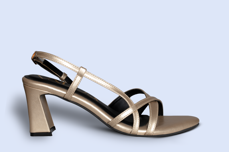 Golden-Hour Block Heel